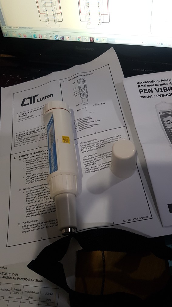 Lutron Pvb-820 Pen Vibration Meter/pvb820/pvb 820