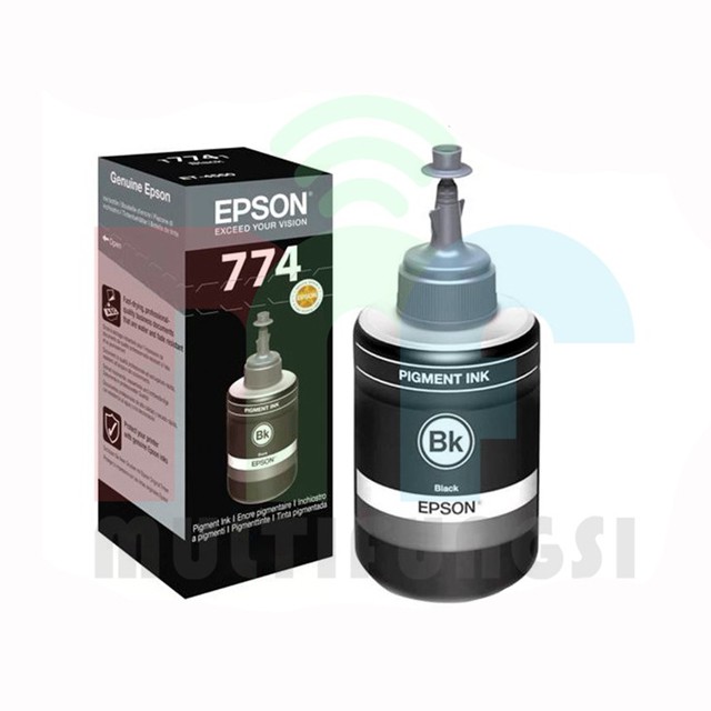 Tinta Epson 774 Black Original - T774 For M100 M200