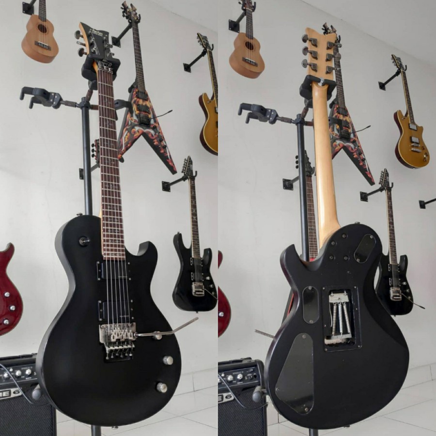 GITAR GUITAR BEKAS MERK HAGSTROM DAN SCHECTER MODEL LESPAUL MURAH MERIAH GENENG NGAWI