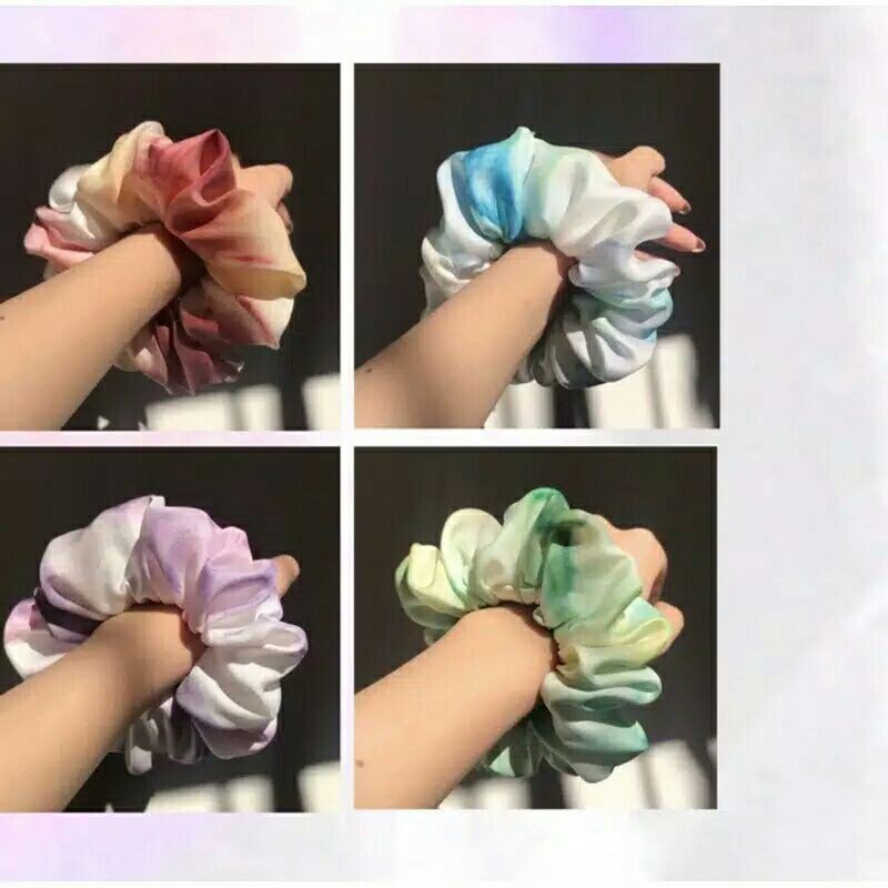 Scrunchies Tie Dye