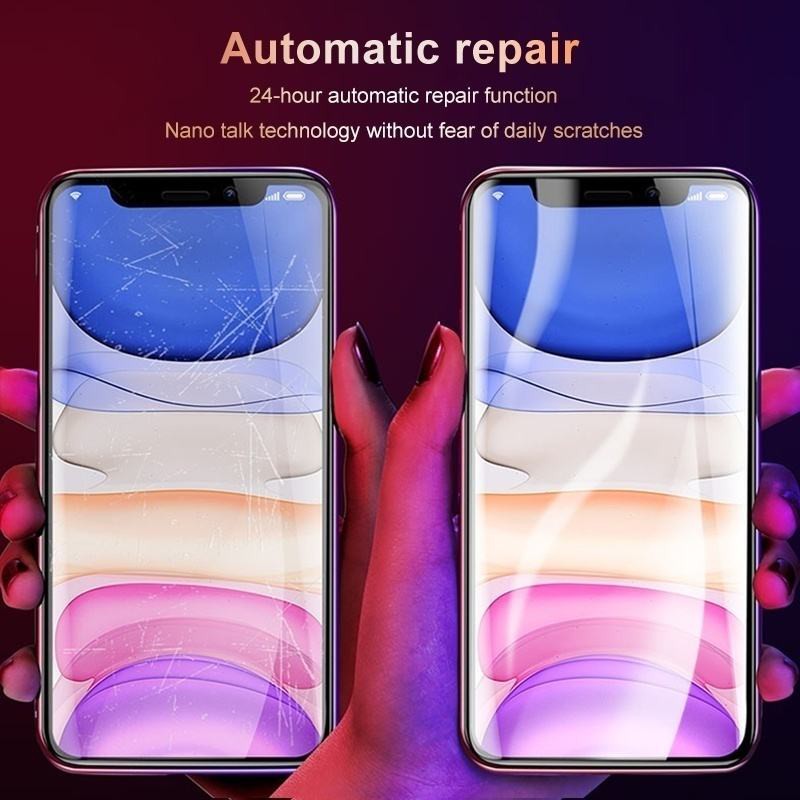 Pelindung Layar Apple Iphone 12 iphone 12 mini iphone 12 PRO iphone 12 PRO MAX paket 3 in 1 bahan hydrogel