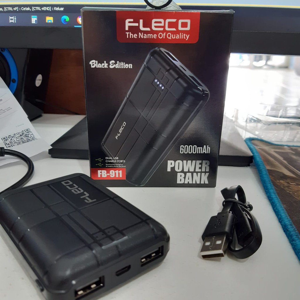 Powerbank Fleco FB911 6000mAh 22Wh