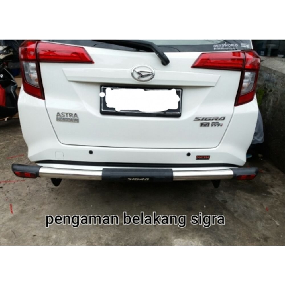 PB/ASN- REAR BUMPER DAIHATSU SIGRA DENGAN REFLEKTOR BEMPER BELAKANG DAIHATSU SIGRA PENGAMAN BELAKANG
