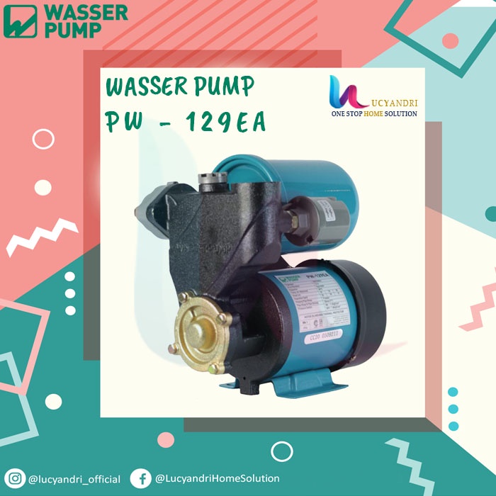Pompa Sumur Dangkal WASSER PW-129 EA