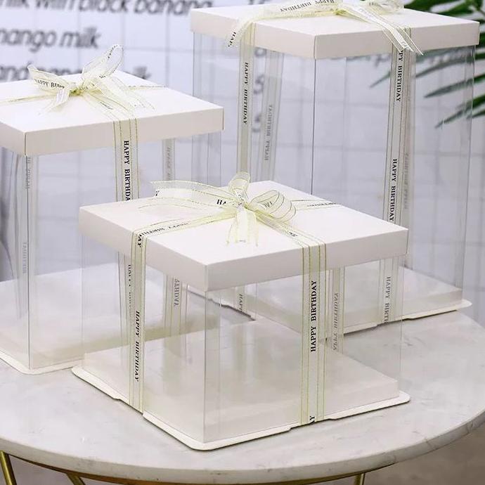 

Terbaru! CAKE BOX MIKA TRANSPARAN KOTAK KUE MIKA GIFT BOX KEKINIAN SIZE 17 DAN 24 CM DAN 21 CM SIZE KOTAK MIKA TRANSPARAN KOTAK HAMPERS GIFT BOX KEKINIAN KOTAK PENYIMPANAN KOTAK KUE AESTHETIC