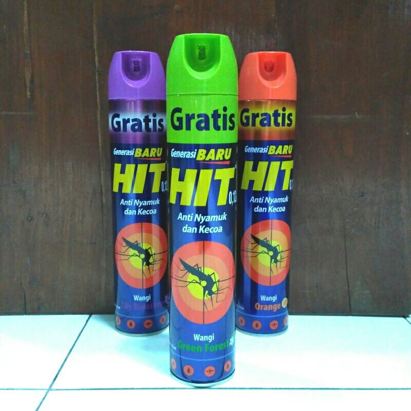 HIT AEROSOL OBAT ANTI NYAMUK SEMPROT SPRAY 600ML