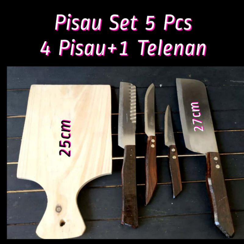 Jaguar Pisau Set /Jaguar Dapur Serbaguna Murah