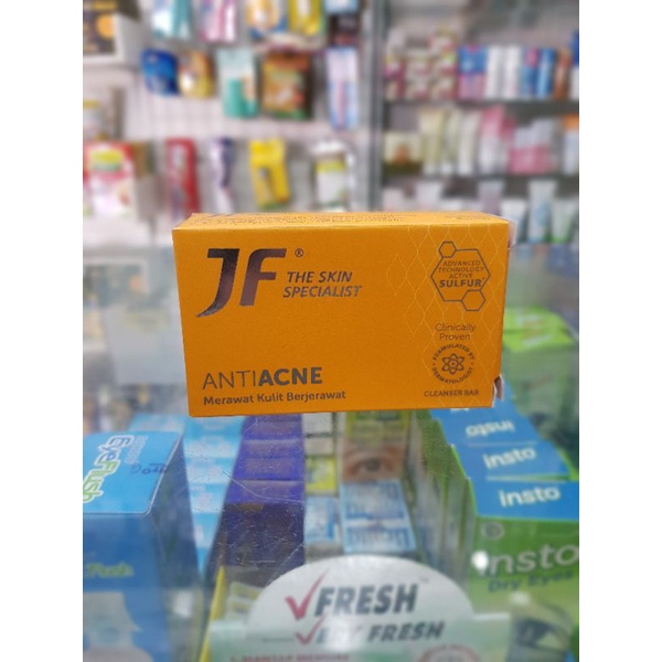 JF Sulfur Anti Acne 65g / Sabun Jerawat