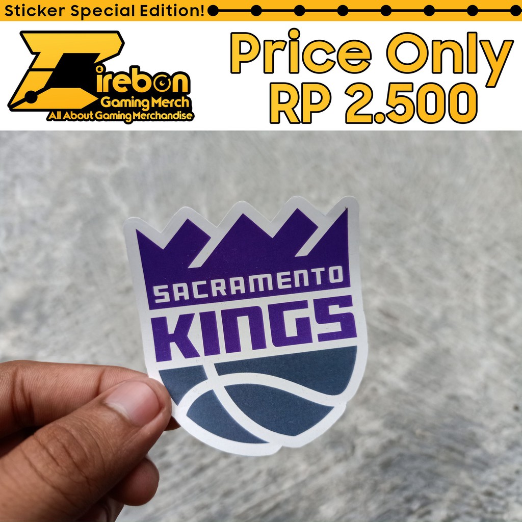 

Sticker Stiker Nba Sacramento Kings