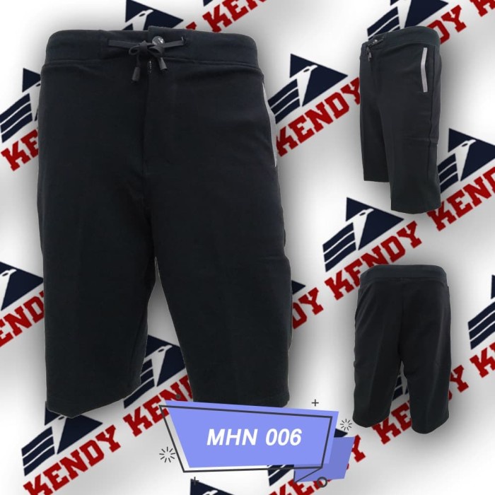 Celana Pendek Celana Pendek Pria Distro Bahan Kaos Kendy MHN 006 Size S M L XL XXL - S (E6Z0) Celana