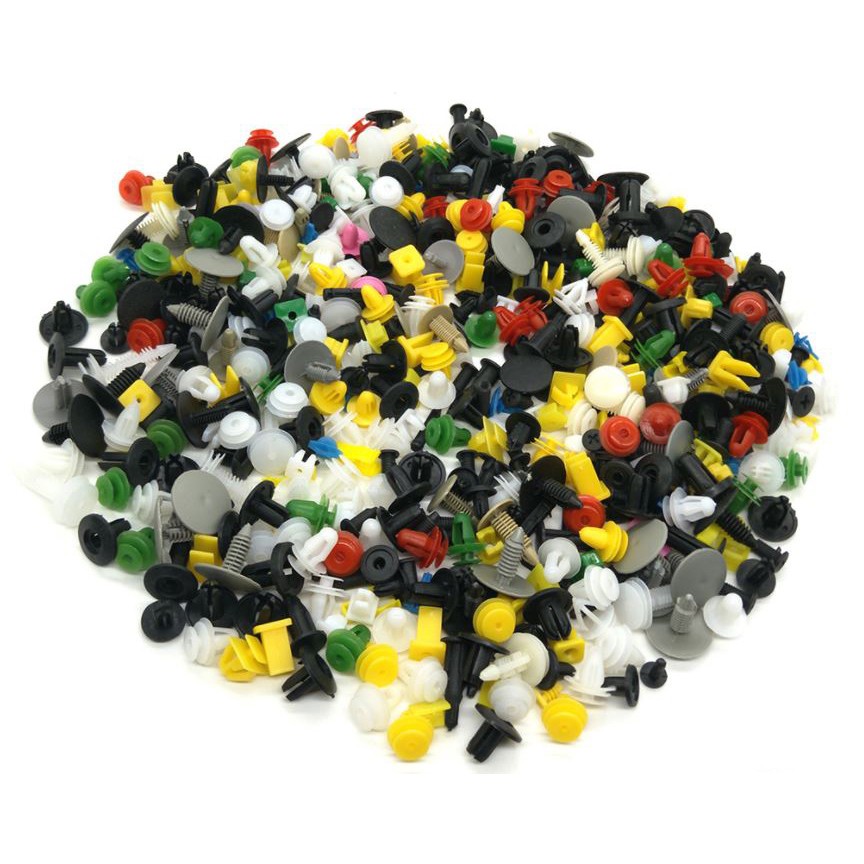 Baut Rivet Mobil Universal 160 PCS  Multi-Color