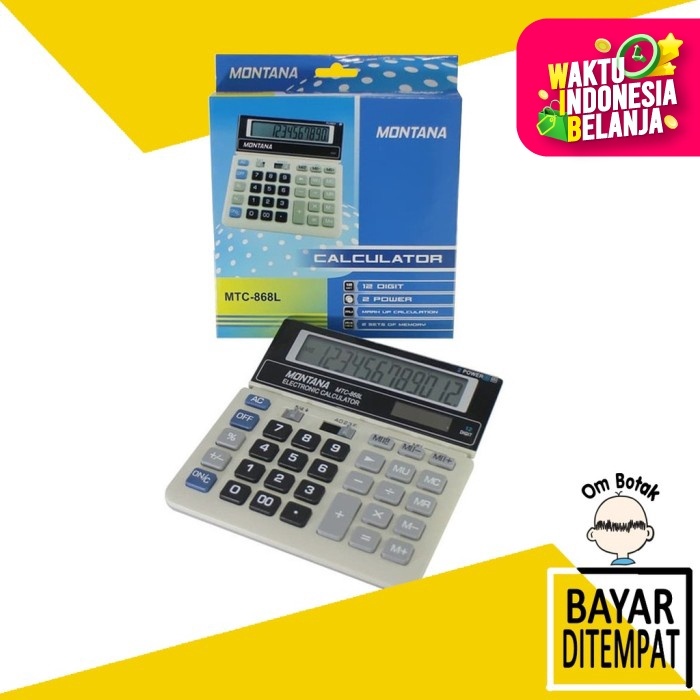 

Montana Kalkulator / Montana Calculator 12 Digits