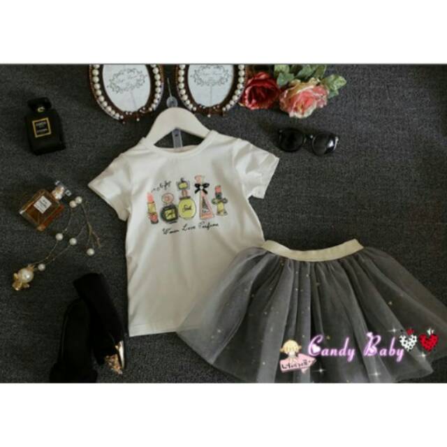 Setelan candy baby parfum set
