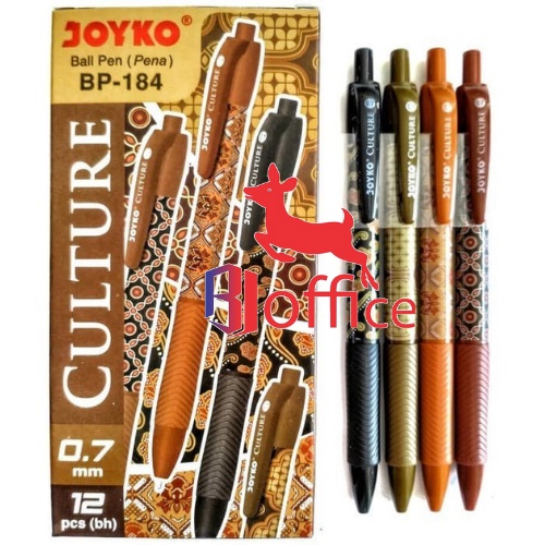 

Ballpoint Cetrek BP-184 Culture 0.7 mm Motif Batik / Pulpen cetrek