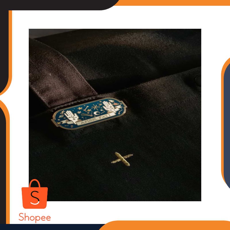 TERLARIS Amor Fati Enamel Pin Keren