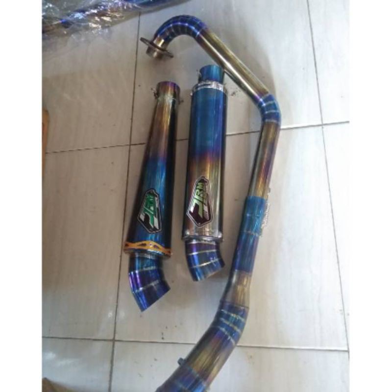 KNALPOT JRM BLUMON LEHER J LAS CACiNG PNP MP Gl TIGER