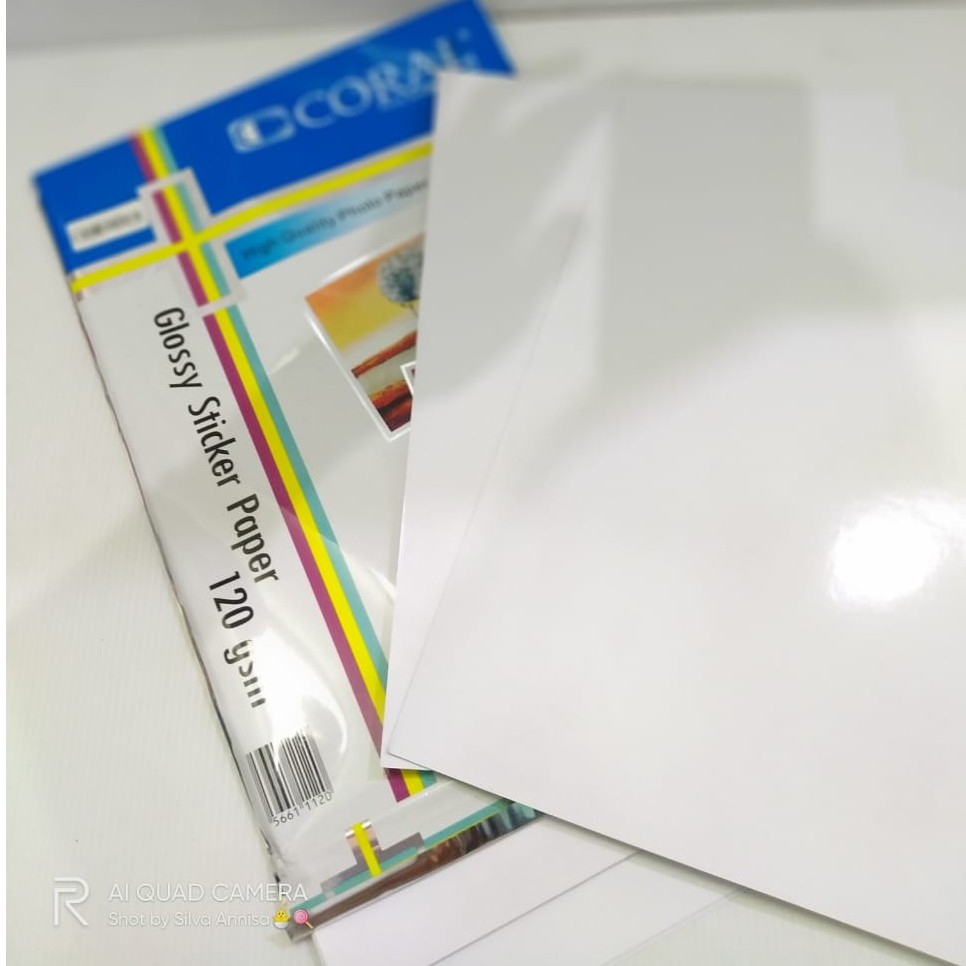 

Kertas Sticker Glossy A4 120Gsm Coral / Glossy Sticker Paper 120 Gsm