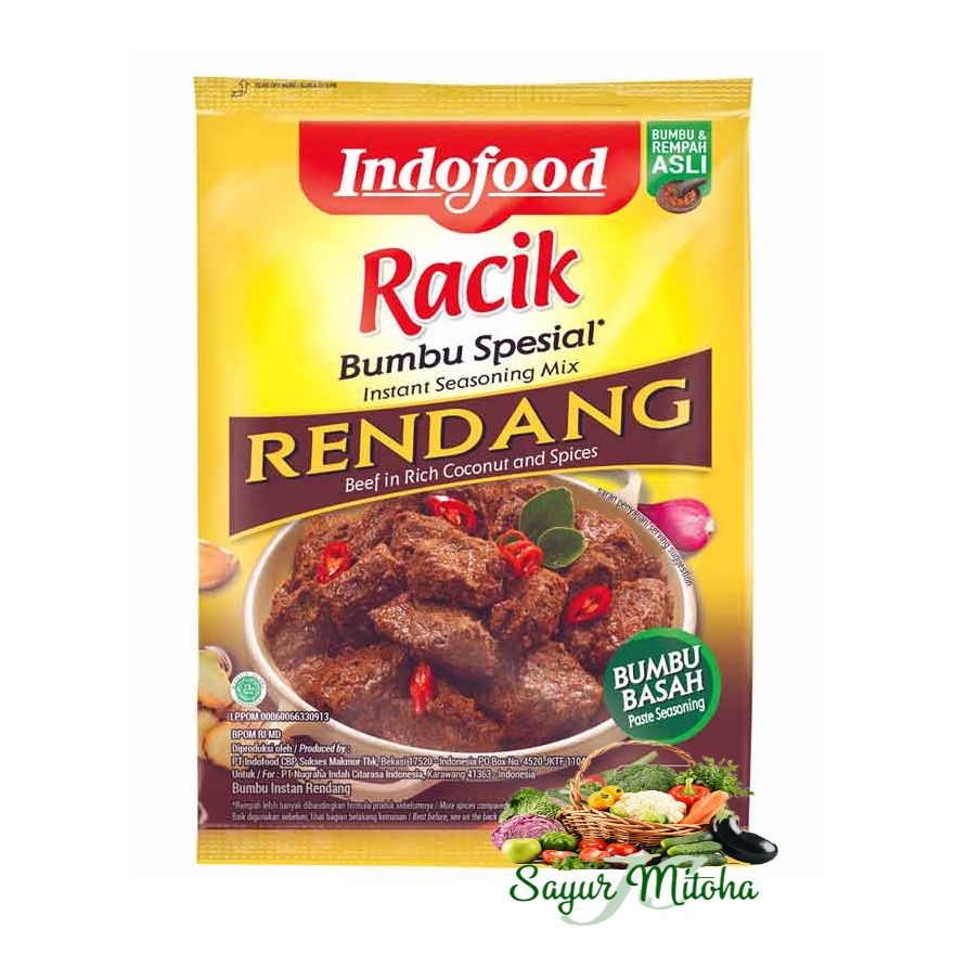 

Indofood Bumbu Rendang - Bumbu Masak - Pasar Online Bandung