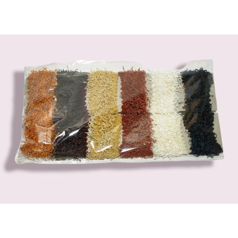 kuncir donat bihun kuncir bihun kuncir rambut ikat rambut (isi12pcs)