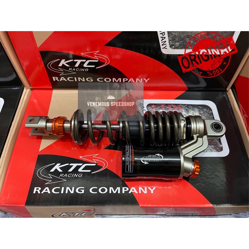 Shockbreaker Shock KTC Racing Tipe Extreme Matic 325MM-Titanium Vario125/Vario150