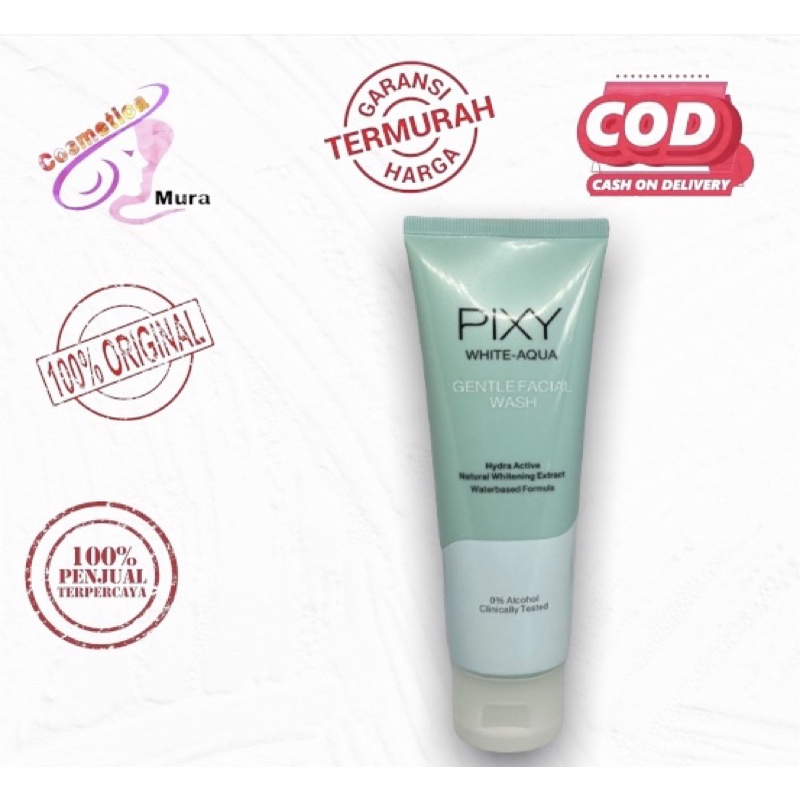 Pixy gentle wash / pixy cuci muka gel / cuci muka pixy - pixy aqua gentle facial wash - pixy facial gentle