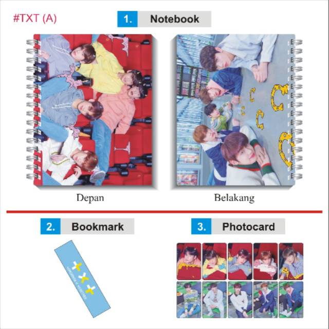 

NOTEBOOK KPOP TXT THE DREAM CHAPTER : STAR "CROWN