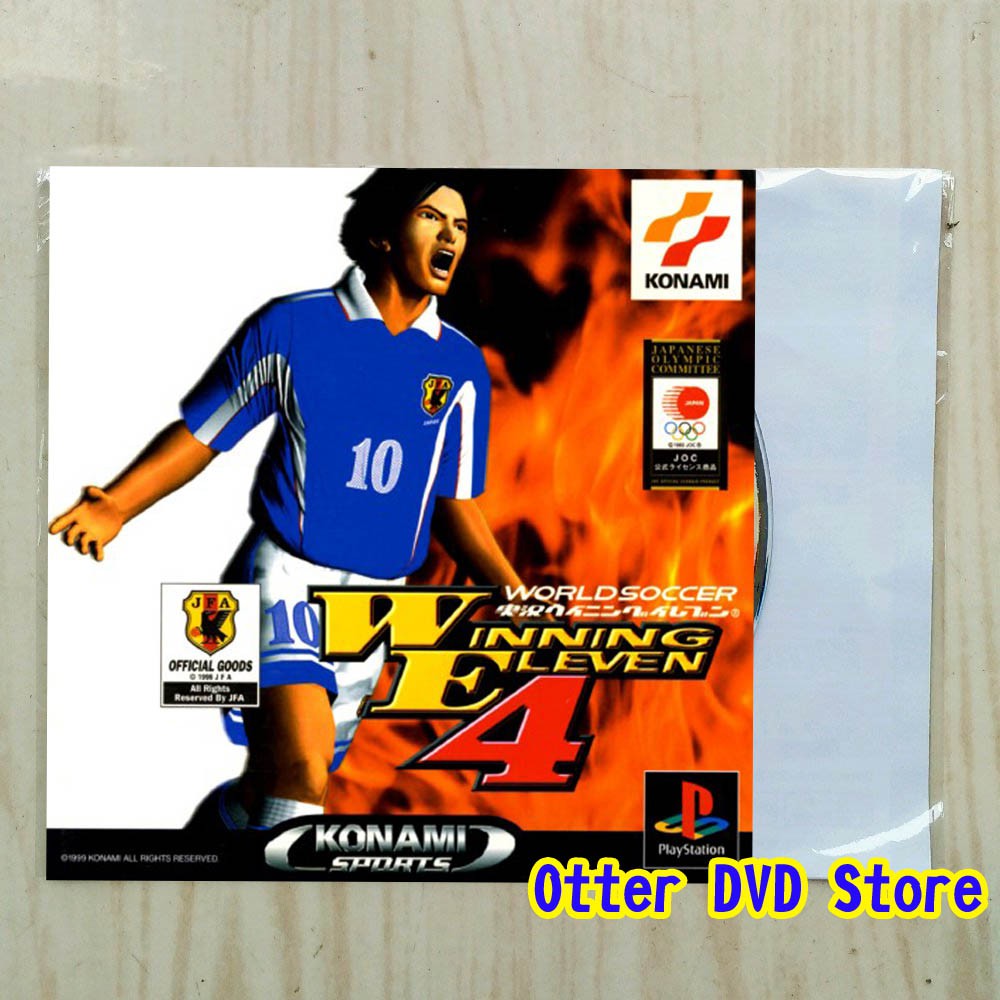 Kaset CD Game Ps1 Ps 1 Winning Eleven 4