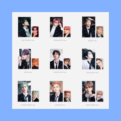 NCT UNIVERSE GOODS 4X6 PHOTO + PHOTO CARD / PHOTOCARD SET OFFICIAL - NCT DREAM MERCH OFFICIAL - KPOP