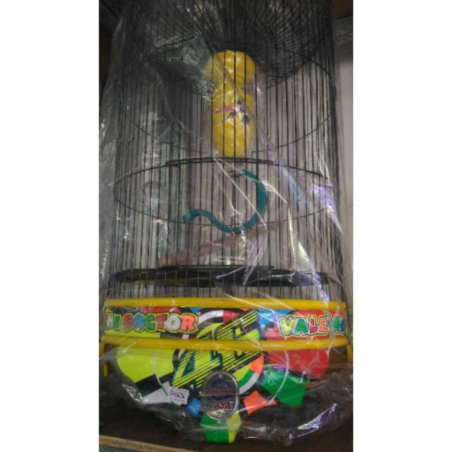 Kandang Lovebird Ebod Vr46 Rosi Marquez Pvc Shopee Indonesia