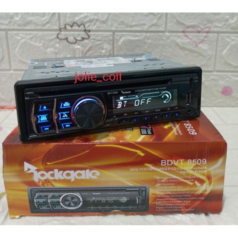 Singledin DVD Bluetooth ROCKQATE BDVT-8509