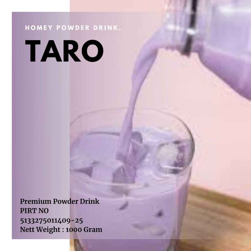 

Ay00! Bubuk Minuman TARO Kiloan 1Kg