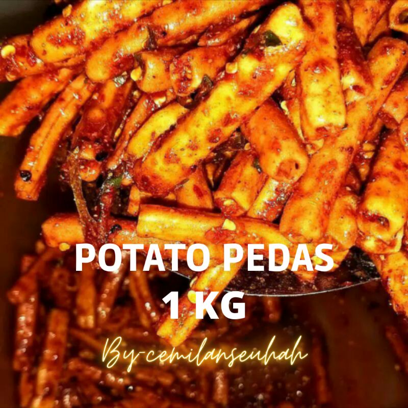 Potato pedas bantat daun jeruk isi 1kg