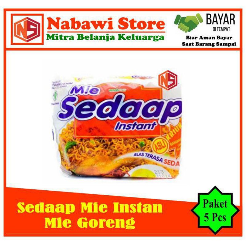 

Nabawi Store. Sedaap Mie Goreng. Paket 5 Pcs