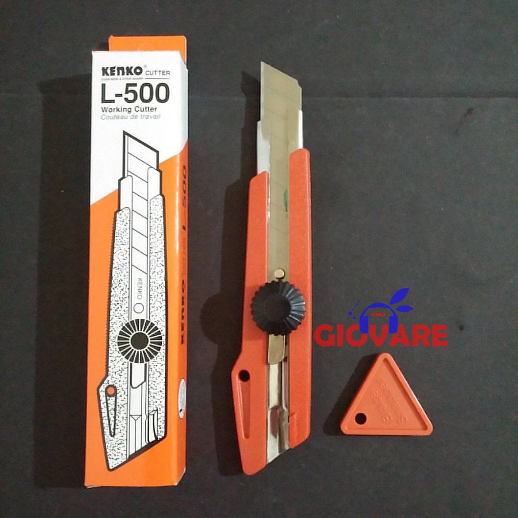 

Pisau Cutter Kenko L-500 besar | PISAU KENKO L-500 BESAR ORIGINAL TAJAM