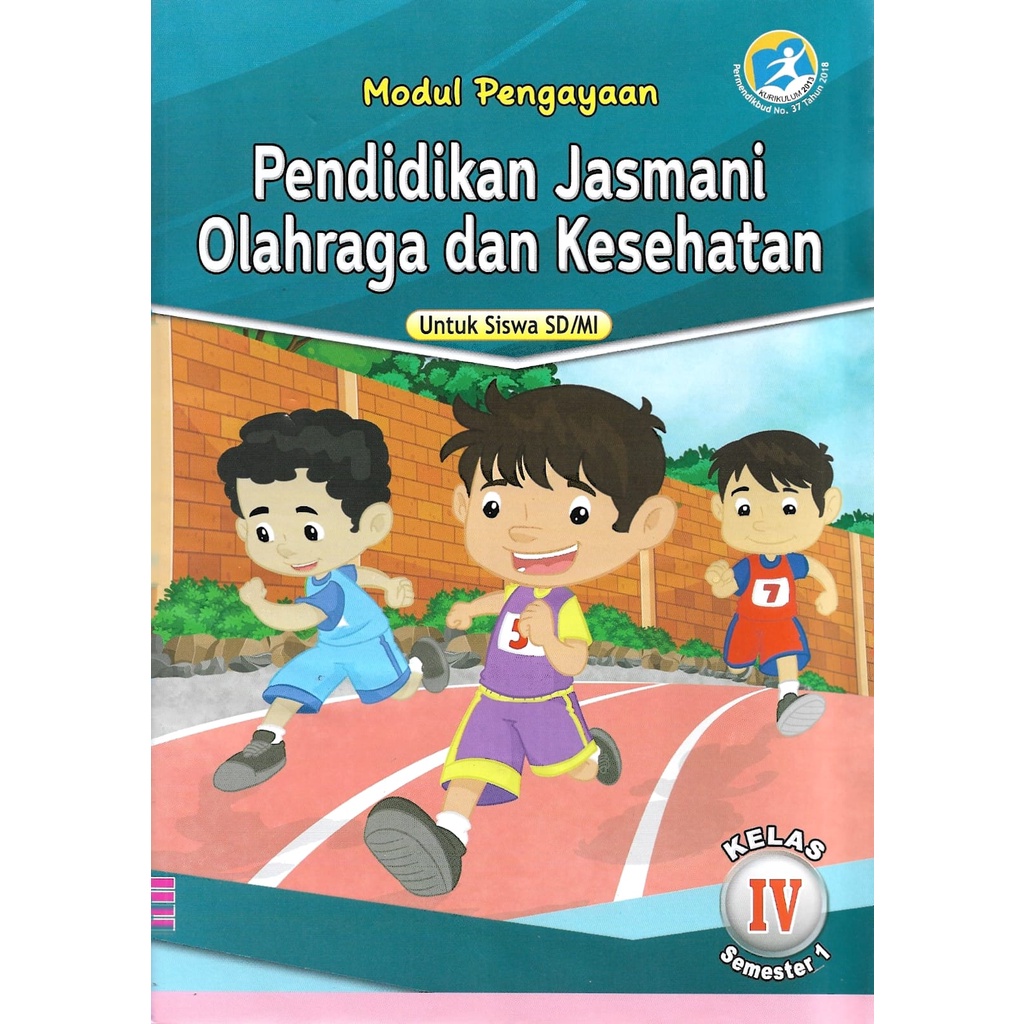 Buku LKS PJOK Kelas 4 Semester 1 Kurikulum 2013