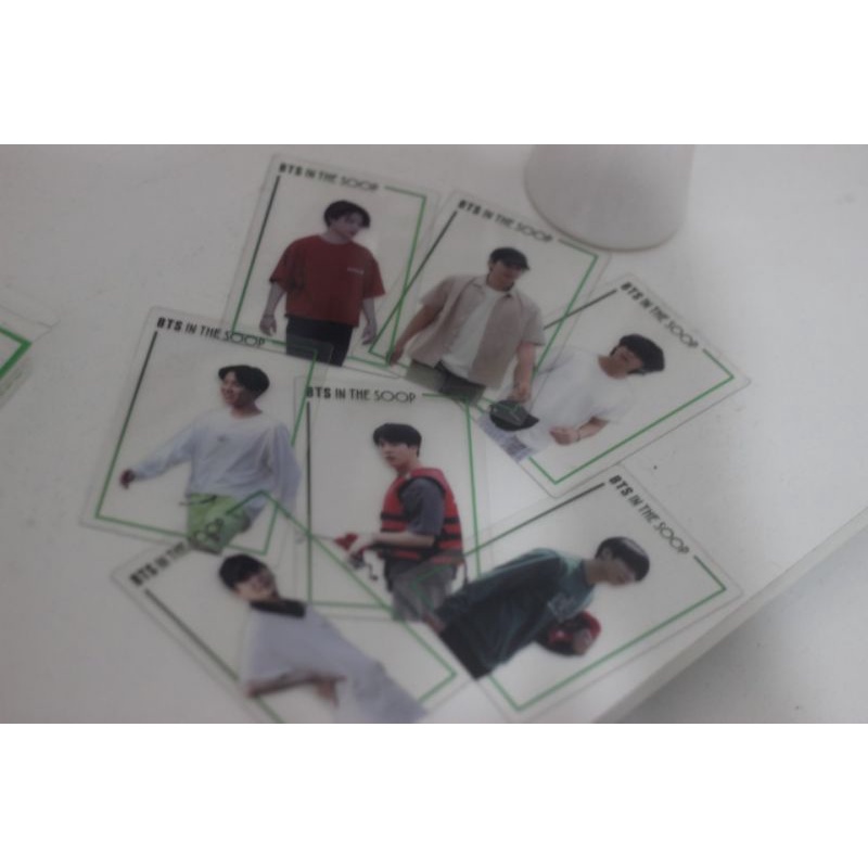 Clear Photocard BTS IN THE SOOP