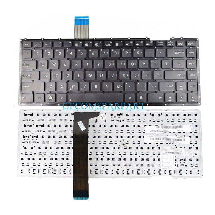 Keyboard Asus X401 X401A X401U Without Frame (Black)
