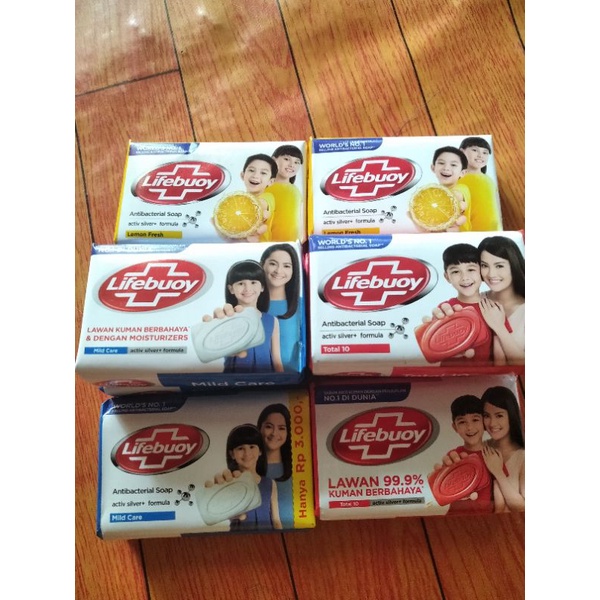 MURAH sabun mandi Lifebuoy antibacterial soap sabun batang 60g,65g,75g
