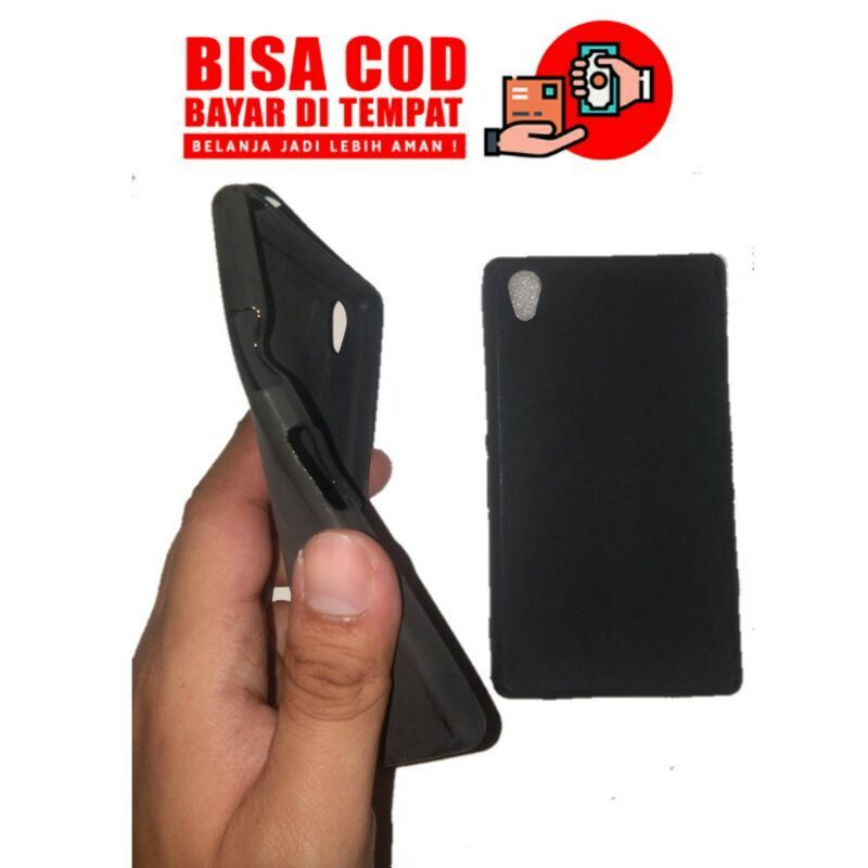 Softcase Silicon Blackmate Sony Xperia Z3 Big Terlaris Termurah