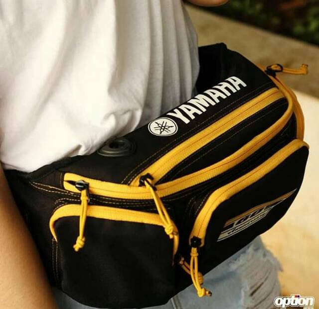 Waistbag Yamaha / Tas Slempang Yamaha OPTION MERCH