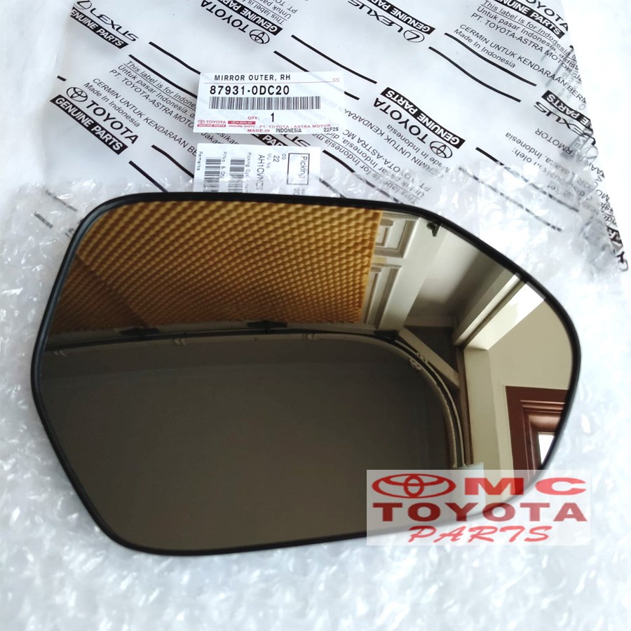 Kaca Spion Mirror Depan Kanan Toyota Sienta 87931-0DC20