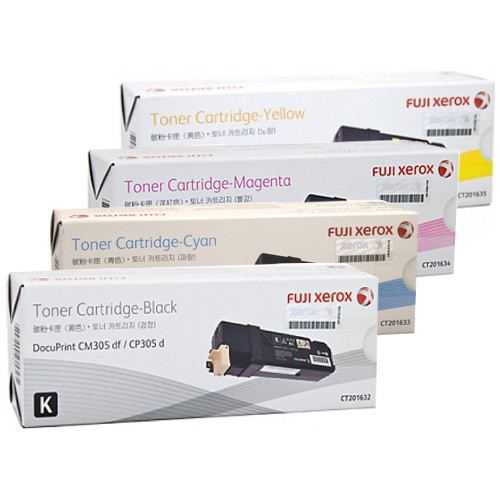 

FUJI XEROX 305 1 SET BLACK&COLOUR ORIGINAL