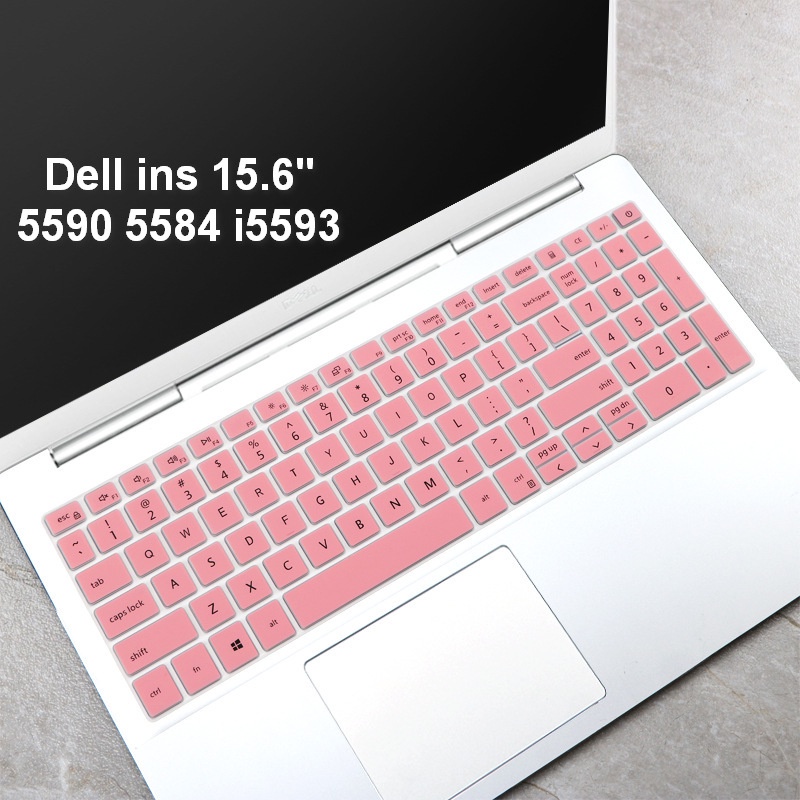 Cover Pelindung Keyboard Dell Inspiron 15 3000 3501 5000 3502 3505 3593 5501 5502 5505 5508 Vostro 15 7590 7591 5590 7500 Bahan Silikon Tahan Air 15.6 Inci