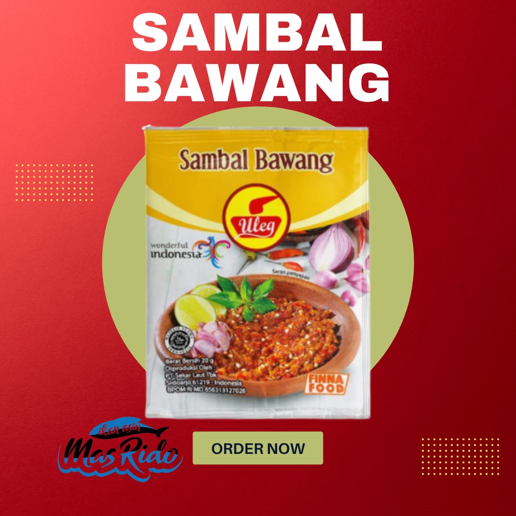 

Sambel Uleg Finna Bawang Sachet Enak Sambal Kemasan Instan Harga Murah