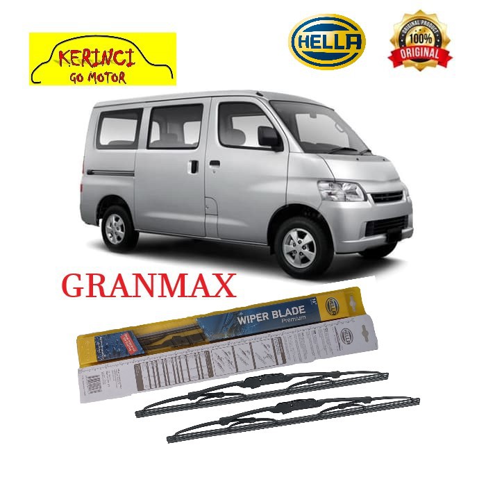 WIPER DAIHATSU GRANMAX HELLA PREMIUM 19&quot; &amp; 19&quot; - WIPER HELLA SET