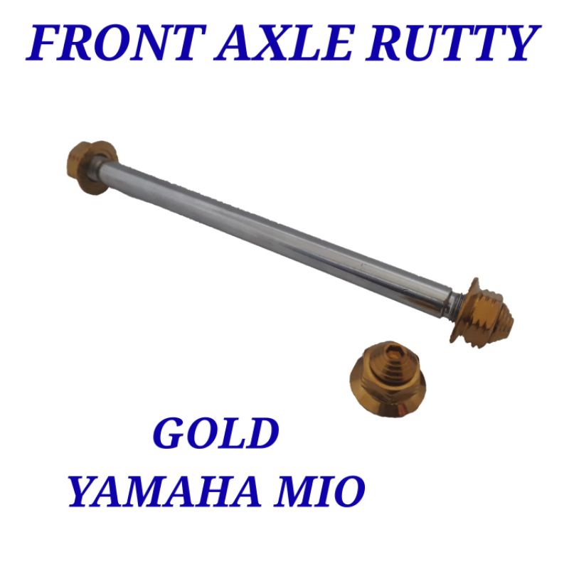 Font Axle Rutty