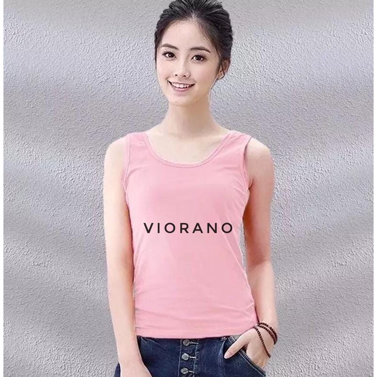 3pcs Premium Singlet Wanita Remaja Pelajar Tanktop Tali Lebar Bahan Super Adem Sejuk Recomended