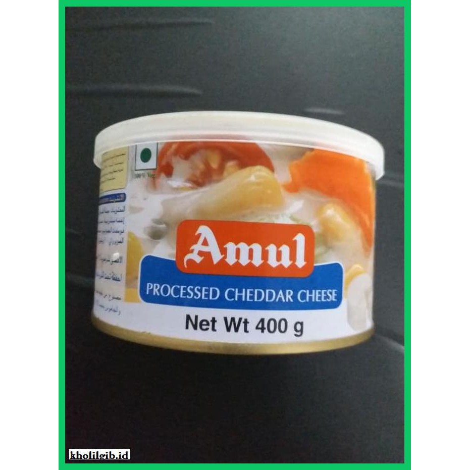 

Ujekujek- Amul Cheddar Cheese Keju Kaleng Keju India -Original.