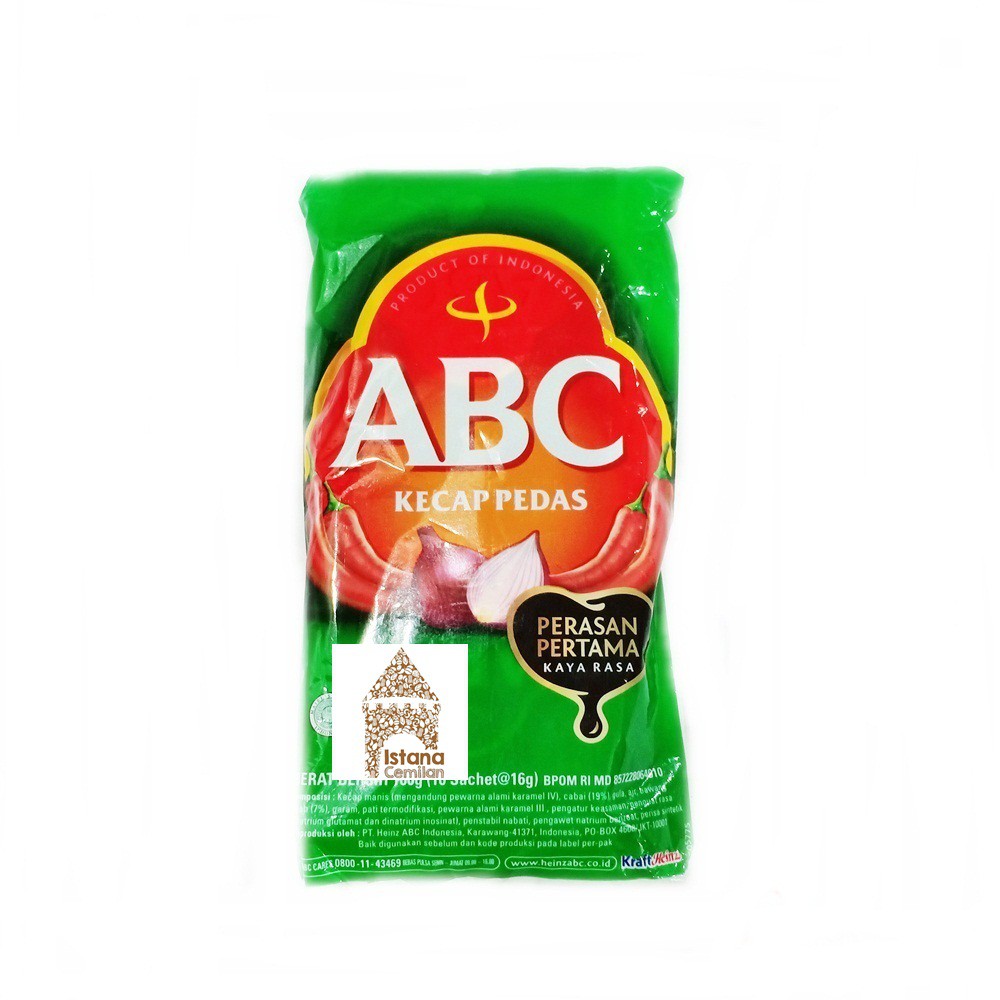 ABC Kecap Pedas Isi 10 Sachet