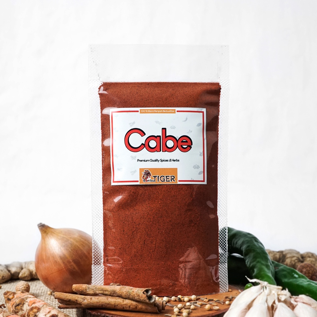 CHILLI POWDER - Cabe Bubuk Kering Halus / Cabe Tabur / MURNI ASLI